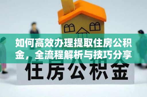 蒙山如何高效办理提取住房公积金，全流程解析与技巧分享