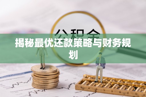蒙山揭秘最优还款策略与财务规划