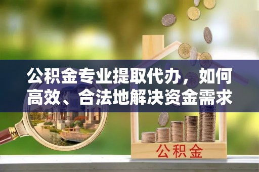 蒙山公积金专业提取代办，如何高效、合法地解决资金需求？