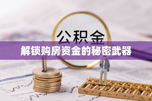蒙山解锁购房资金的秘密武器