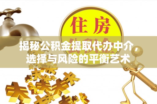 蒙山揭秘公积金提取代办中介，选择与风险的平衡艺术